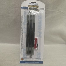 Bachmann 44510 Ho Scale Nickel, Silver Ez-trackTerminal Rerailer Straight Track