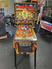 1975 WIZARD  WIZARD! PINBALL MACHINE FULLY REFURBISHED THE WHO TOMMY DALTRY LEDS