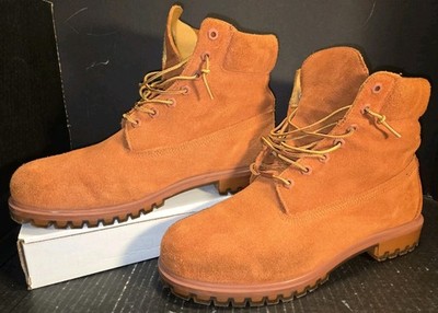 Men's Timberland Limited Release Brick Color A18PO Boots! Pre-owned Size 12M/M