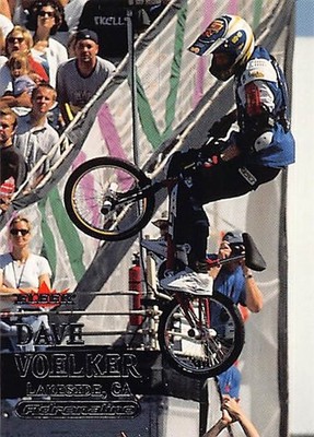 Dave Voelker BMX Adrenaline 2000 Fleer Trading Card #3