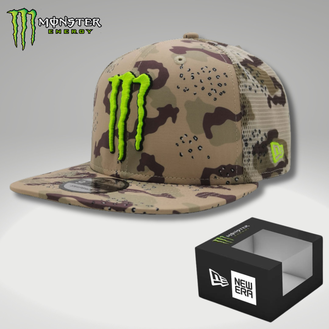 Hat Snapback New Era Beige Camo  Mesh - Athlete Only with Box