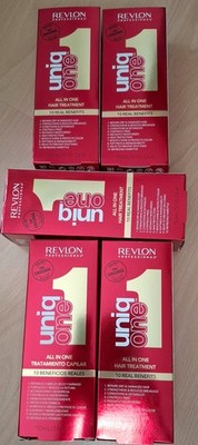 5x 150ml = 750ml   Revlon Uniq One Treatment  Uniq One All In One Hair Treatment