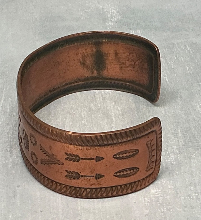 Native American Tribal Solid Copper Thunderbird C… - image 2