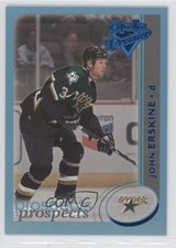 2002-03 O-Pee-Chee Prospects Premier Blue 455/500 John Erskine #290 0f2