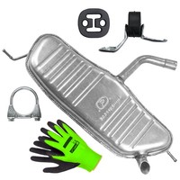 Auspuff Endtopf FüR Volkswagen Golf 5 V FließHeck 1.4 1.4 FSI (2003-11/2008)