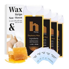 Roll On Wax Refill- Easy Home Waxing for Large Areas, 6 Weeks Smooth Skin 4 ...