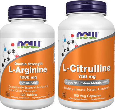 Amino Acid Bundle - L-Arginine + L-Citrulline Supplements | Pharmaceutical Grade
