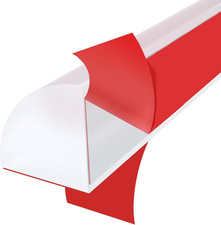 3/4 Flexible Peel and Stick Rubber Quarter Ro...