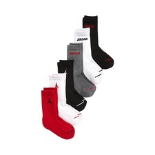 Boys 6-Pk. Crew Socks Shoe Size 3Y-5Y/Sock Size 7-9