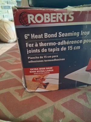 Roberts 6'' Heat Bond Seaming Iorn