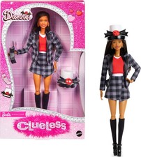 Barbie Signature Doll, Clueless Dionne Collectible with Black-and-White Plaid...