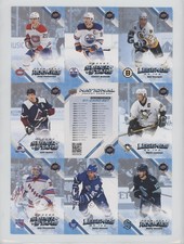 2023 National Hockey Card Day Uncut Sheet Juraj Slafkovsky Connor McDavid 0c3