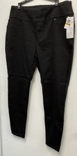 Seven 7 Black Tummy Toner Skinny Jeans - High Rise - Wide Waist Band -Size 16W