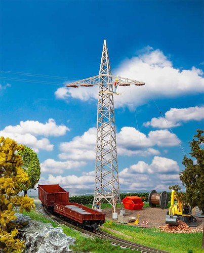 Faller 120377 escala HO pilones de electricidad ferroviaria - torres de alta tensión -- kit | Zustand: New