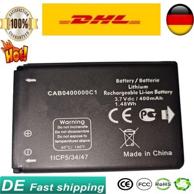 CAB22B0000C1 CAB22D0000C1Akku Ersatz für Alcatel OT-2010 2010A 2010E 2010X 2012D