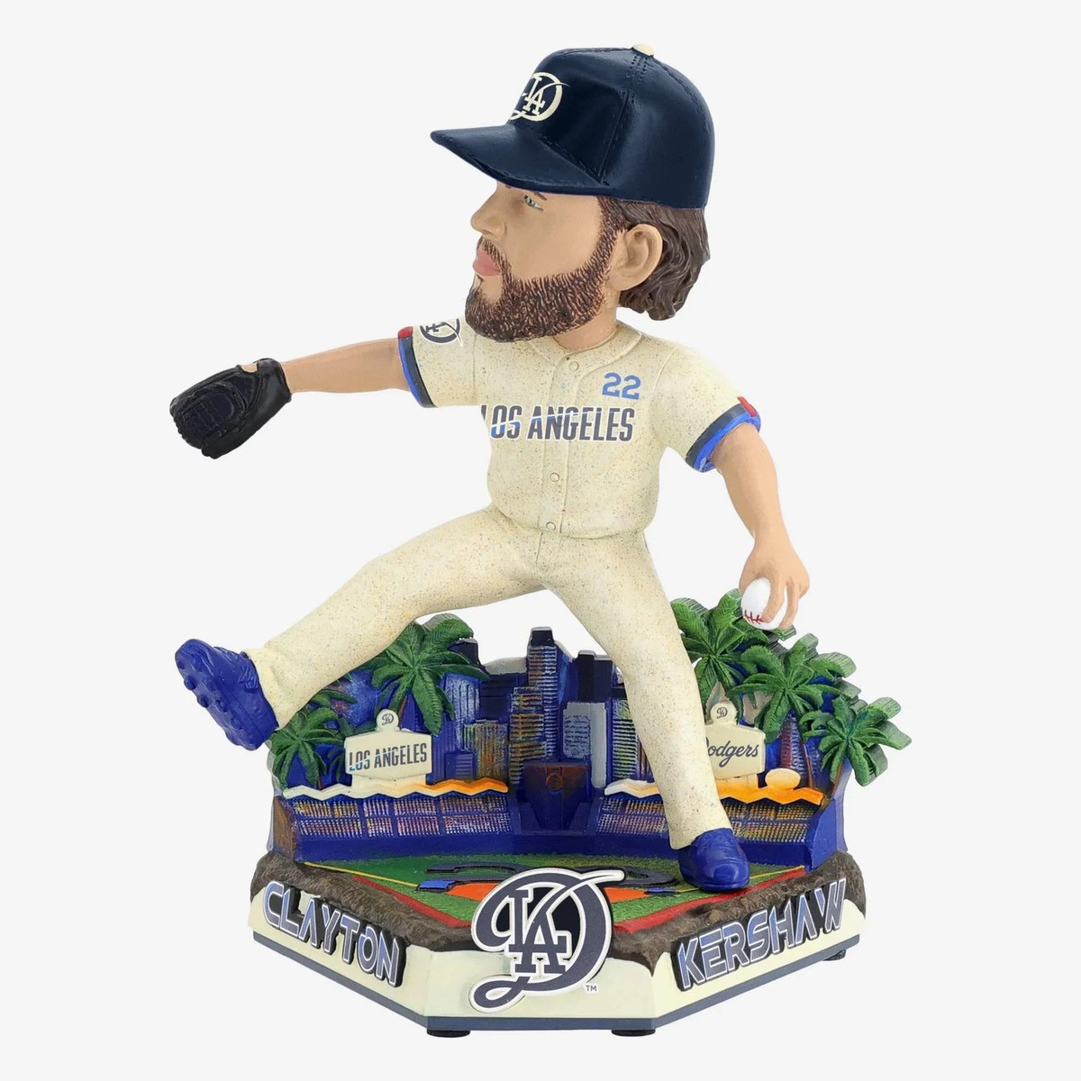 Clayton Kershaw Los Angeles Dodgers 2024 City Connect Bobblehead