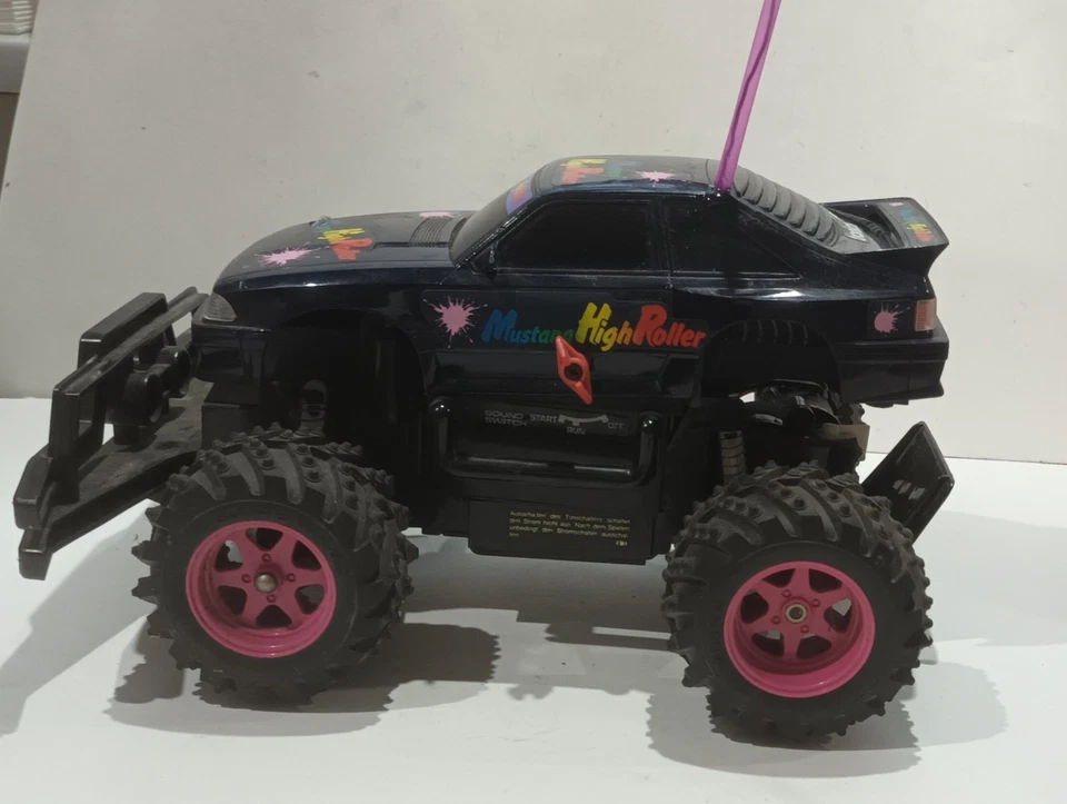 FORD Mustang GT, Foxbody, 1987-1993, High-Roller, schwarz, NIKKO - Bild 2 von 4