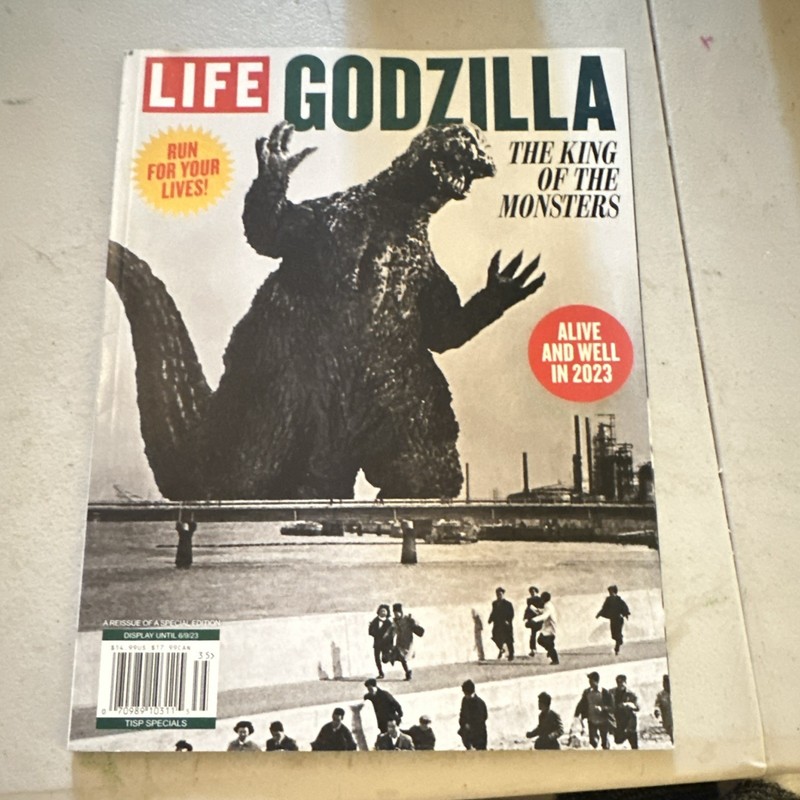 LIFE Special Issue June 2023 Godzilla King of the Monsters Magazine