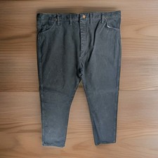 Vintage Wrangler Jeans Men 42x32 Black Cowboy Cut Made In USA 13MWZWK Western