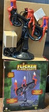 Vintage Gemmy Flicker Flame Lights Candelabra...