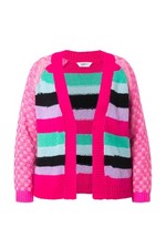 Angel of Style Damen große Größen Strickjacke Straight Fit Mustermix 846916