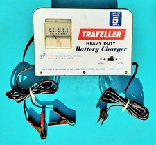 Vintage Traveller Battery Charger 6 12 Volt Dc In Good Working Order Used Vintage Traveller Battery Charger 6 12 Volt Dc In Good Working Order Used