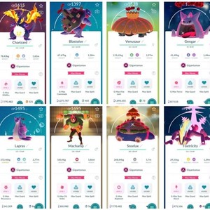 ✨ LV 40 Venusaur Gigantamax Dynamax Shiny - Pokémon Go (PoGo) - Scambio Garantito