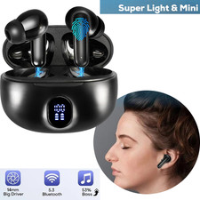 Bluetooth 5.3 Earbuds TWS Wireless Earphones Mini Headphones For i.Phone Android