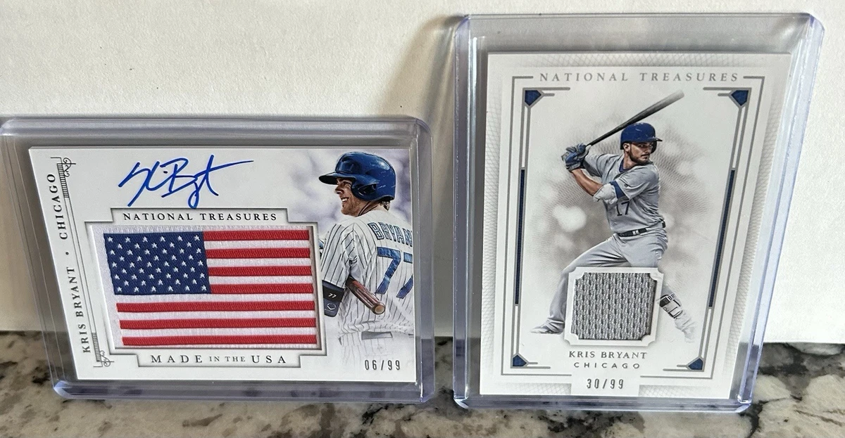 Kris Bryant Autographed Baseball Sports Trading Cards