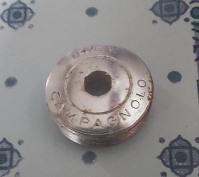 Kurbeldeckel Brev. Campagnolo Super Nuovo Record Dustcap Achsdeckel Grand Sport