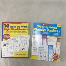 Week-by-Week Phonics And Sight Words Packets:...