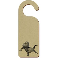 'Bearded Dragon' 200mm x 72mm Door Hanger / Sign DH00004183 