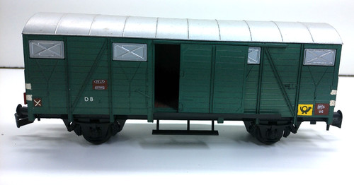 Lima Spur 0 gedeckter Güterwagen - DB - ohne OVP # 6256 | Zustand: Gebraucht