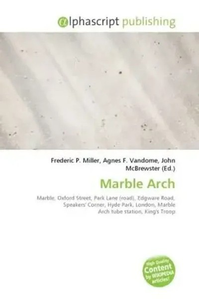 Frederic P. Miller (U. A.) | Marble Arch | Taschenbuch | Englisch (2026)-image