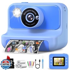 Kids Camera Instant Print, Christmas Birthday Gifts for Girls and Boys, Kids