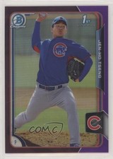 2015 Bowman Chrome Prospects Purple Refractor 23/250 Jen-Ho Tseng #BCP4 b9e