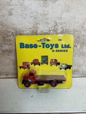 Base Toys 1:76 Leyland Comet Flatbed Truck - BRS Warrington D04
