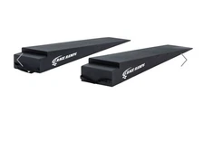 Race Ramps RR-TR-8XL 8" H Extra Long Trailer Ramps 6.3 Degree Approach USED 