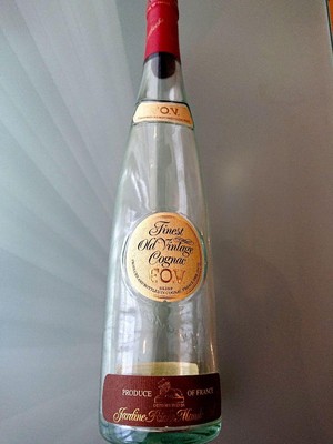 Denis Meunier Fov Finest Old Vintage Empty Bottle