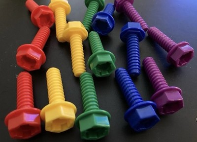 15 Piece Educational Insights Design & Drill Replacement Bolts Screws
