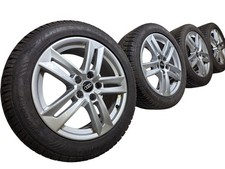 Original Audi A4 B9 Winterreifen Alufelgen 225 50 17 Zoll Dunlop Winterräder