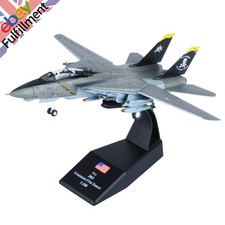 F-14 Tomcat US 1:100 Diecast Fighter Simulation Alloy Aircraft Airplane Model