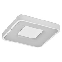 Led Deckenlampe Stahl Weiß Osram 3000K Click-Dim L38Cm Deckenleuchte Treppenhaus
