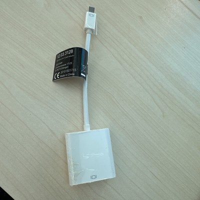 Mini DisplayPort (M) to DVI (F) Adapter - Full HD 1080p - Thunderbolt Compati...