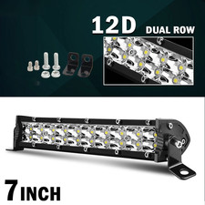 7inch 800w Led Work Light Bar Flood Spot Combo Fog Lamp Offroad Driving Truck