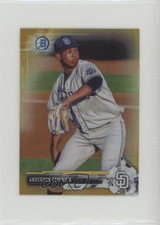 2017 Bowman Chrome Minis Prospects Gold Refractor 2/50 Anderson Espinoza 8k4