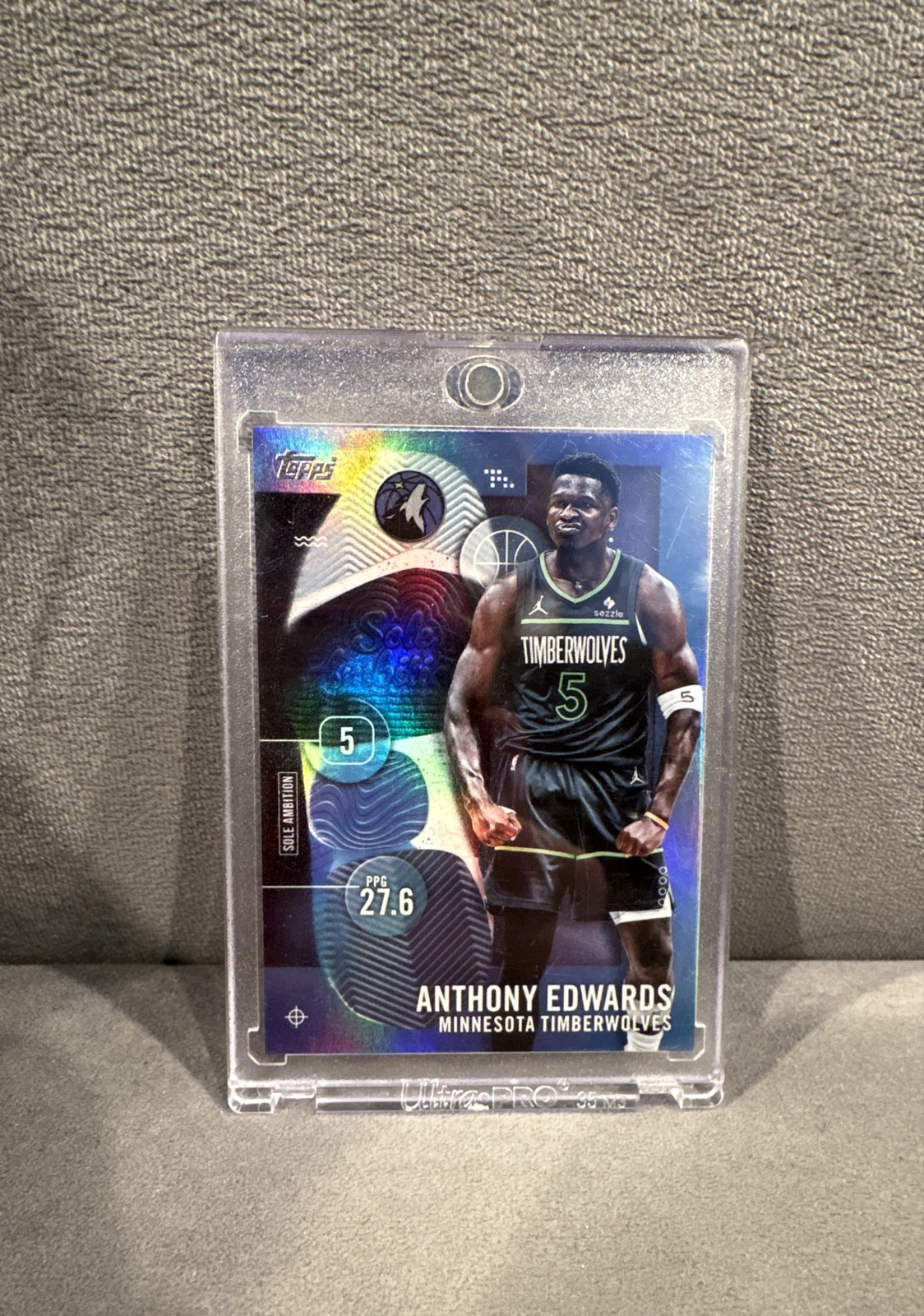 2025-26 Topps - Sole Ambition Anthony Edwards #SA-4 CASE HIT SSP
