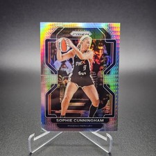 2022 Panini Prizm WNBA Sophie Cunningham Phoenix Mercury Silver Hyper #114 12101