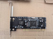 4 Port SATA PCI Expansion Card PCI To SATA Adapter Card RAID 0+1