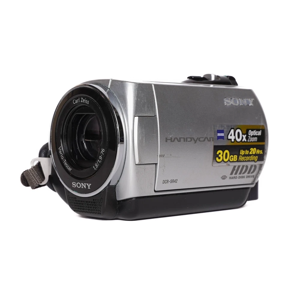 Sony Handycam DCR-SR42 30GB HDD PAL Camcorder - Silver - FULLY FUNCTIONAL - Image 2 of 4